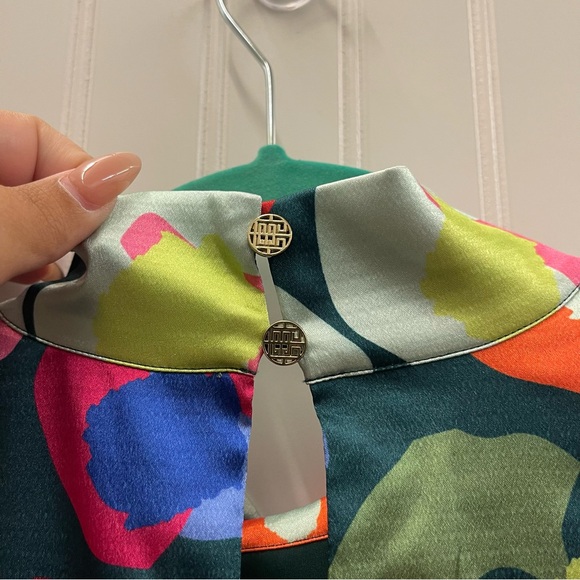 NWT Emily McCarthy Bella Dress in Winter Pop Cheetah Sz XL - Picture 9 of 13